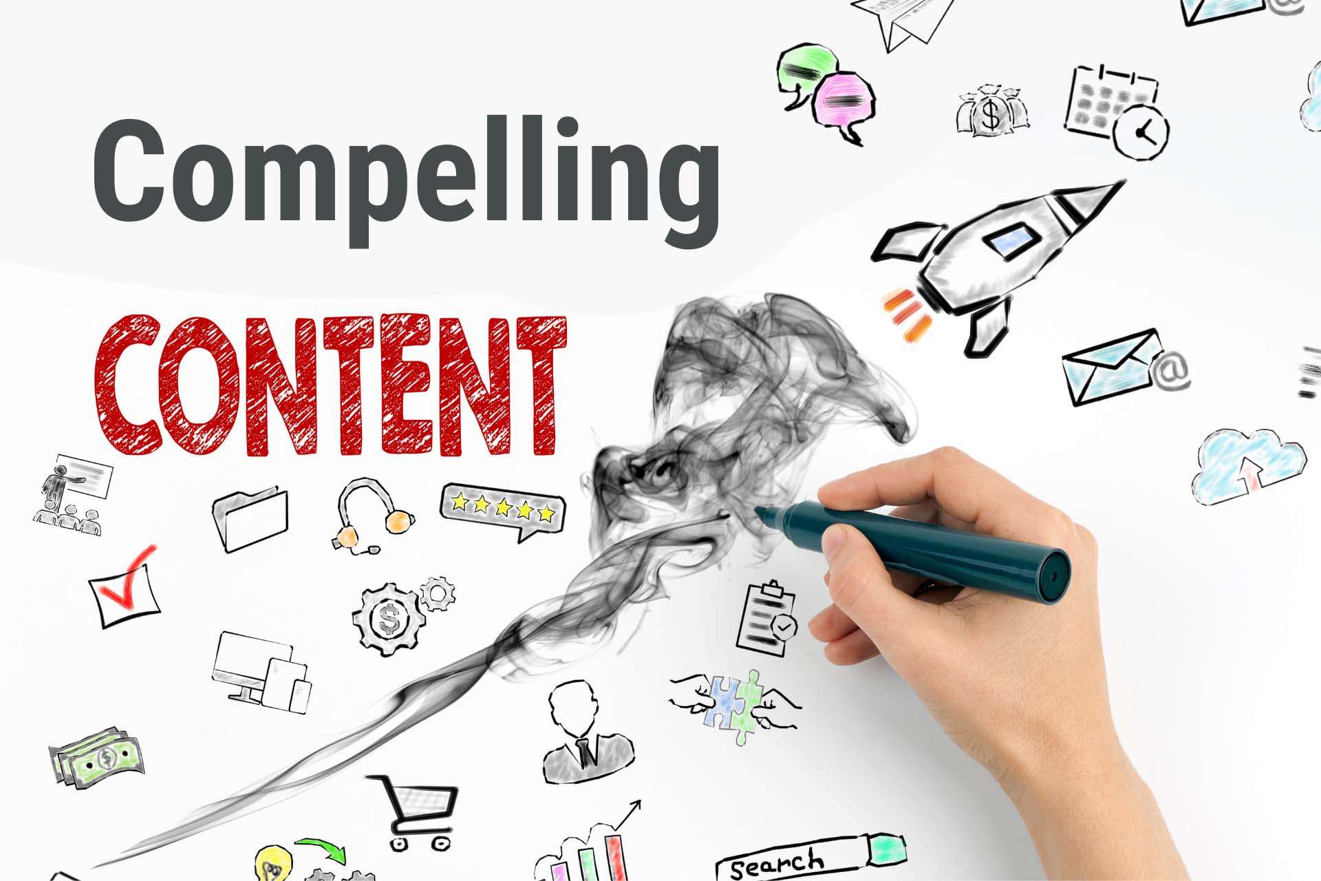 compelling content banner